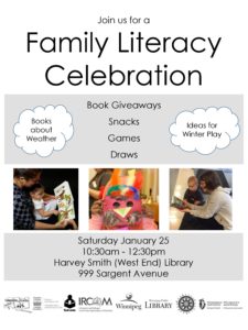 Family Literacy Day Celebration 2020 @ Cindy Klassen Recreation Complex | Winnipeg | Manitoba | Canada